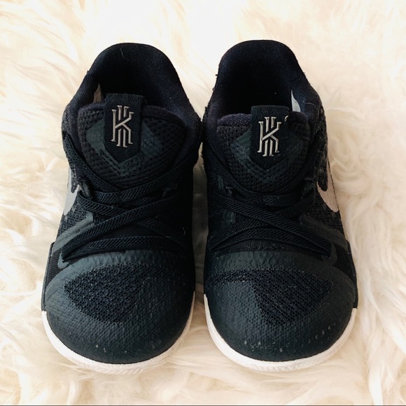 Nike Other - {NIKE} KYRIE 3 TODDLER “BLACK ICE” SNEAKERS